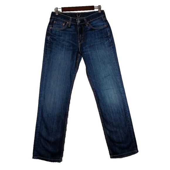 Levi's Other - Levis 514 Jeans Mens 29x30 Blue Straight Leg Denim Five Pocket Classic Pants